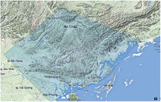 Tectonic deformation of An Chau basin: Evidence for overthrusting ...